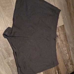 torrid Charcoal Gray Athletic Shorts